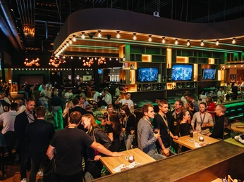 Bar Ansicht von oben