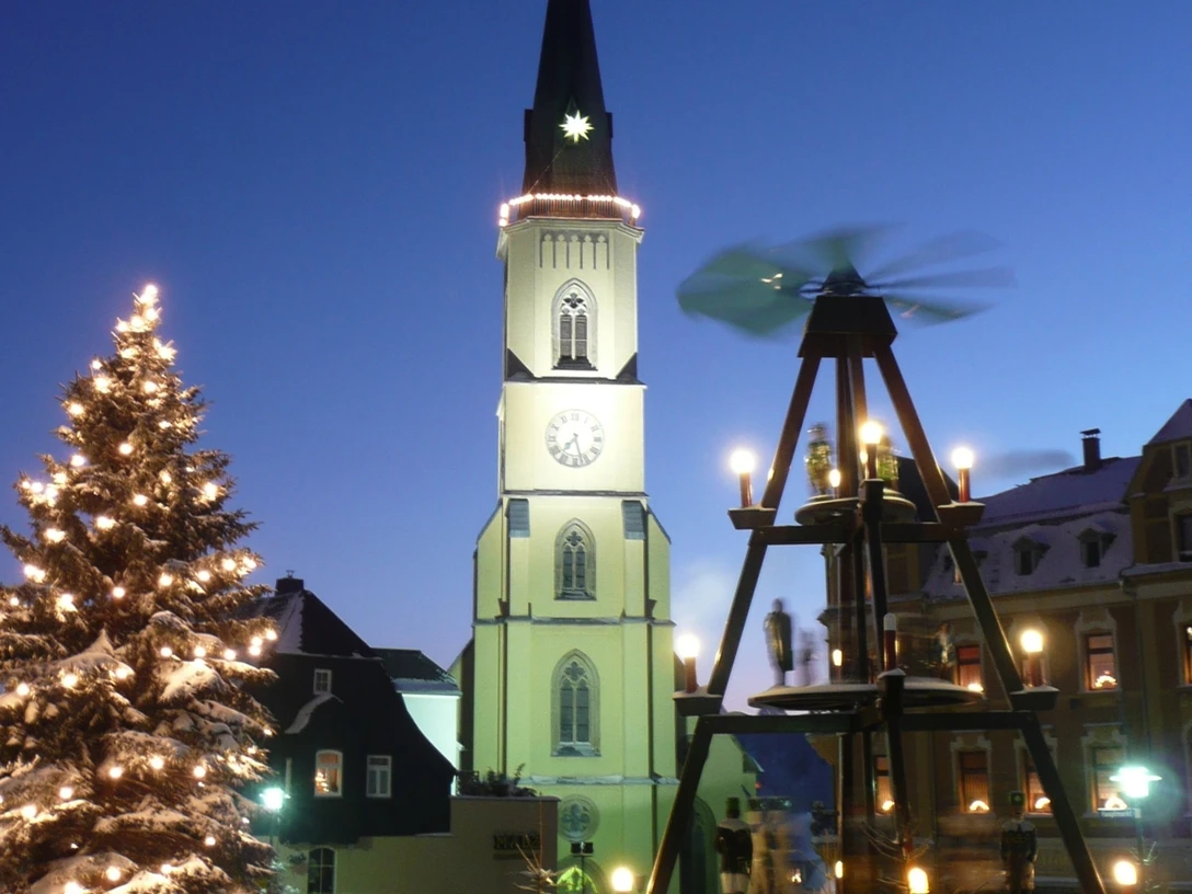 Weihnachten in Stollberg/Erzgebirge