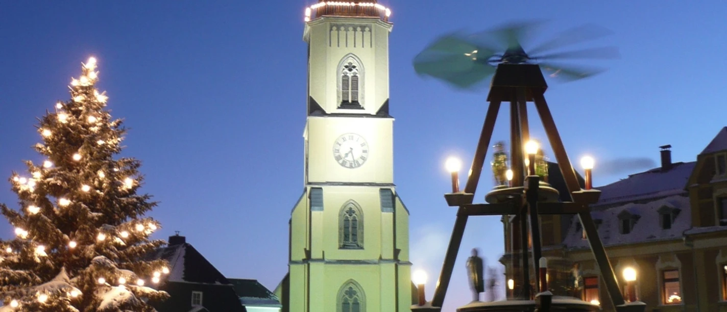 Weihnachten in Stollberg/Erzgebirge
