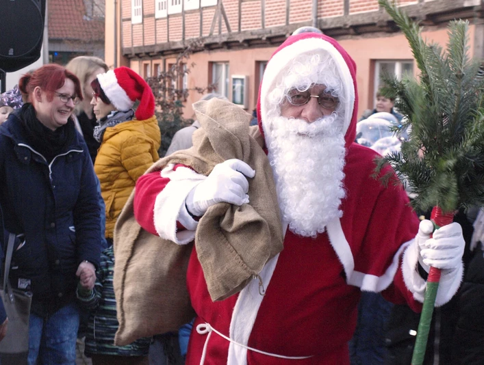 Weihnachtsmann in Neuhaus