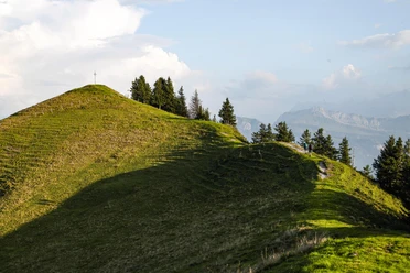 Wanderweg zum Rigi Dossen