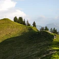 Wanderweg zum Rigi Dossen