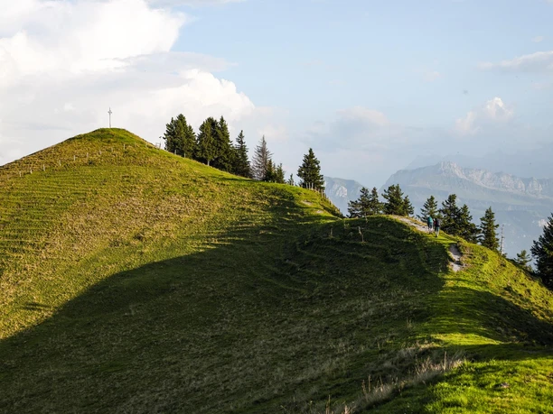 Wanderweg zum Rigi Dossen