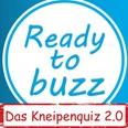 ReadyToBuzz_18-01-25_web.jpg Logo mit blauem Hintergrund, einem weißen Kreis mit "Ready to buzz" und rotem Banner "Das Kneipenquiz 2.0".