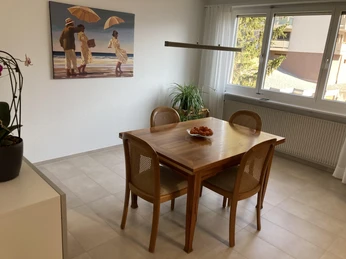 Esszimmer Vorhang offen