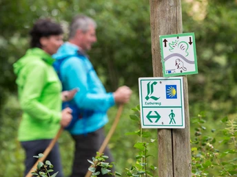 Der Wegweiser zur Heide-Biber-Tour