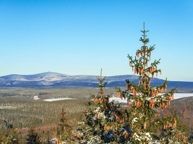 Blick auf den Brocken Blick auf den Brocken