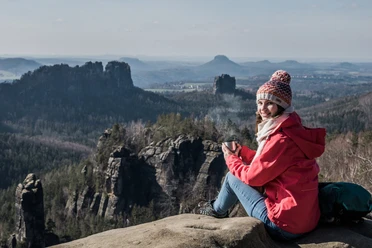 Aussicht vom Carolafelsen