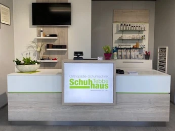 Schuhhaus Tebbe - Kassenbereich