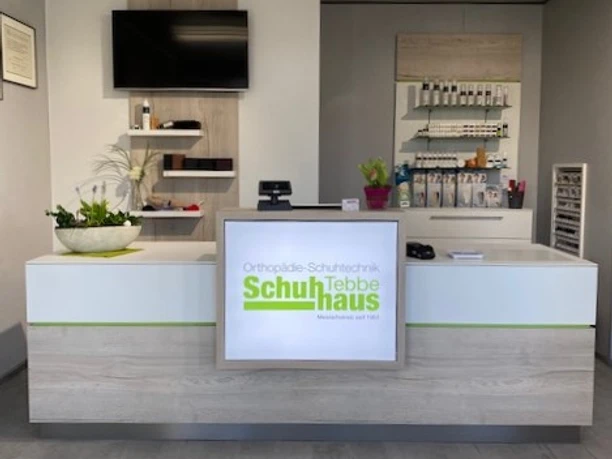 Schuhhaus Tebbe - Kassenbereich