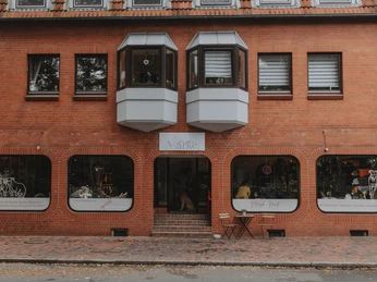 Der Laden Die Hundemarke von außen