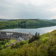 Edersee und Staumauer Frühjahr 2024