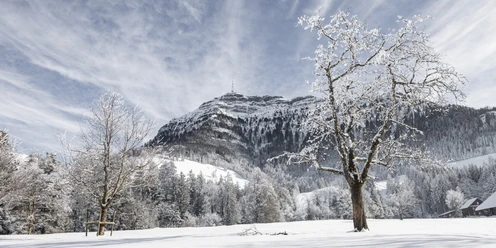 Seebodenalp im Winterkleid