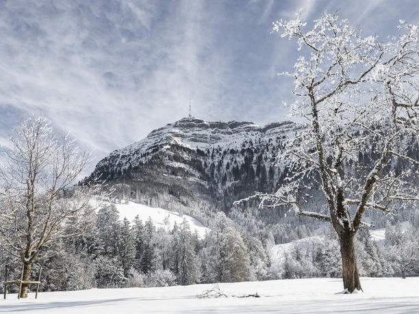 Seebodenalp im Winterkleid