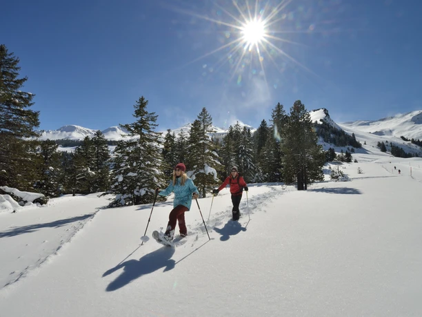 Schneeschuhlaufen Stoos