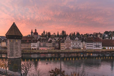 Kapellbrücke und Wasserturm Luzern