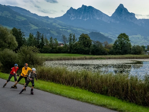 Idyllischer Lauerzersee ...