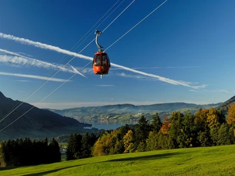 Sattel-Hochstuckli mit Blick aufs Ägerital