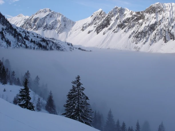 Blick Richtung Fläschenspitz