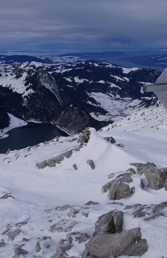 Auf dem Gipfel - Blick Richtung Norden