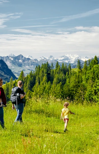 Wanderung von First Richtung Farnere
