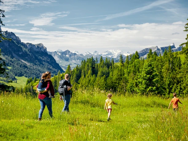 Wanderung von First Richtung Farnere