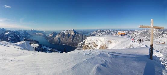 Ausblick vom Fronalpstock Gipfel
