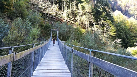 Brücke über die Engelberger Aa