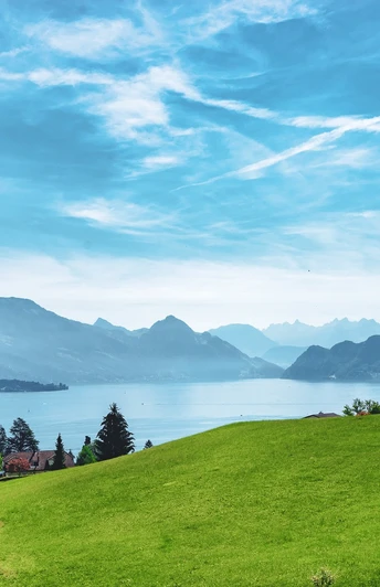 Aussicht vom Bireggwald Luzern