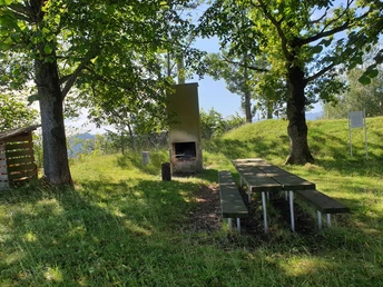 Feuerstelle Schlosshoger Sagenweg Luthern