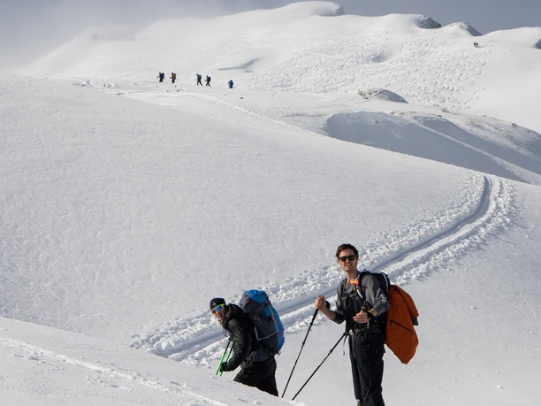 Skitour zum Hengst auf die Schrattenfluh
