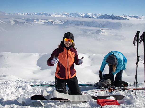 Skitour zum Hengst auf die Schrattenfluh
