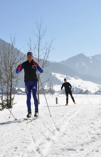Langlaufen in Marbach