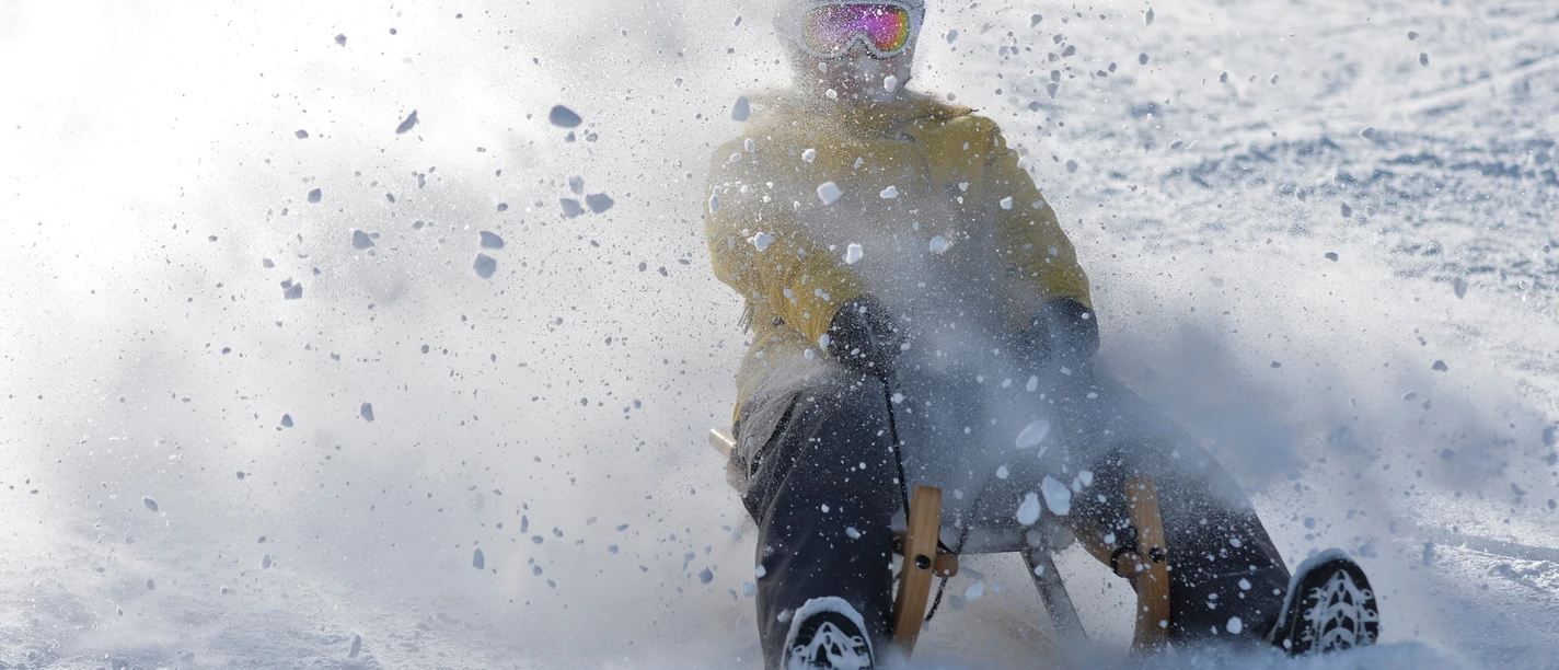 Eine rasante Abfahrt ist garantiert