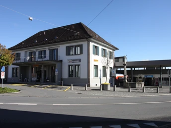 Bahnhofsplatz Einsiedeln