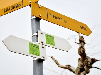 Der Milch-Kräuter-Käseweg ist gut ausgeschildert