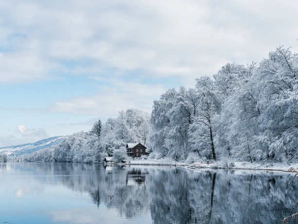Winterlandschaft Rotsee