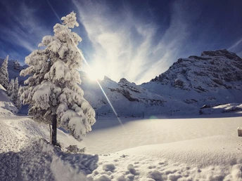 Trübsee - verschneite Winterlandschaft