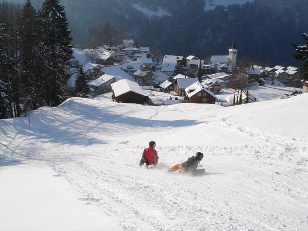 Schlitteln Illgau