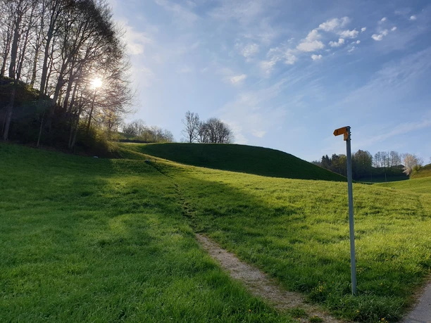 Aufstieg Richtung Lindenegg