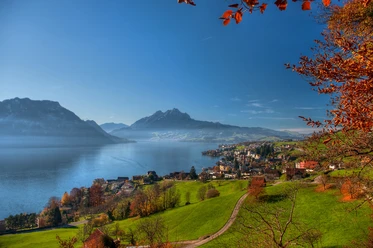Herbstlandschaft Weggis