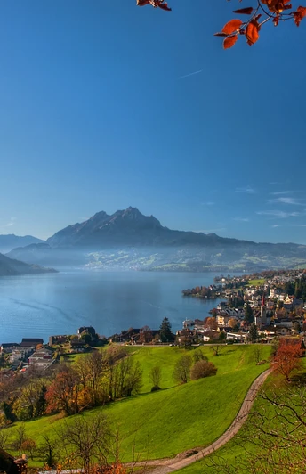 Herbstlandschaft Weggis