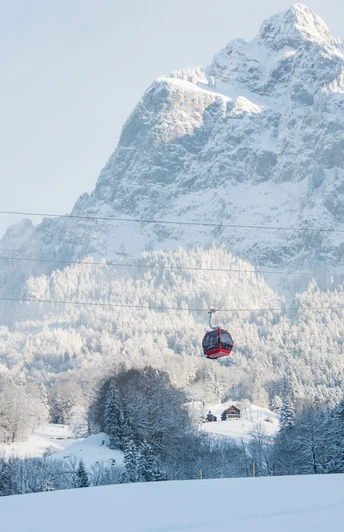 Rotenfluebahn & grosse Mythen im Winter