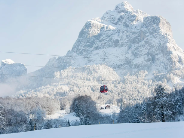 Rotenfluebahn & grosse Mythen im Winter