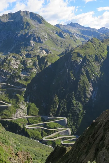 Tremola die alte Gotthardpassstrasse