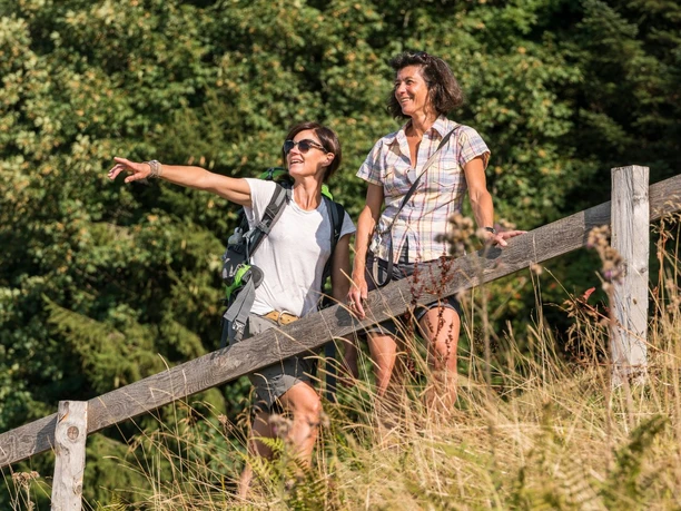 Steiler Anstieg mit traumhafter Aussicht