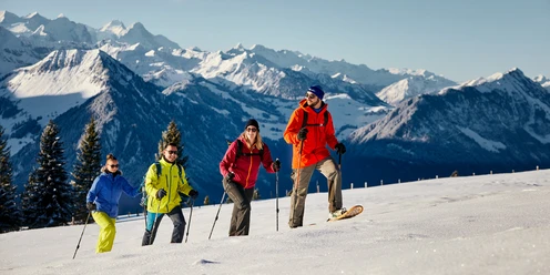 Mit den Schneeschuhen die Rigi entdecken