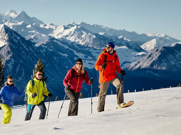 Mit den Schneeschuhen die Rigi entdecken