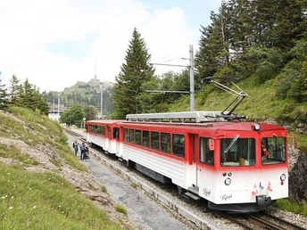 Folgen Sie dem Trassee der Rigi Bahnen