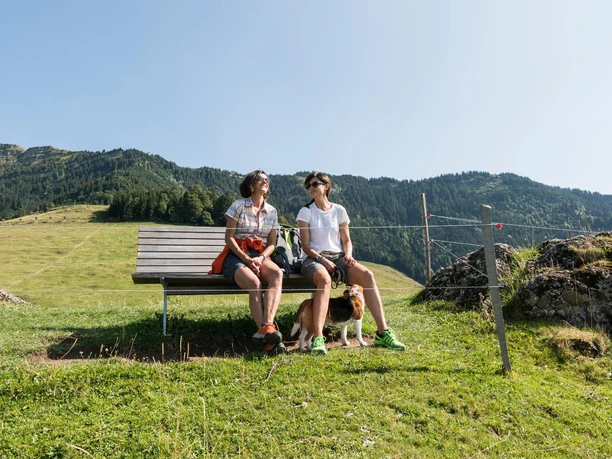 Gönnen Sie sich eine kurze Pause vor dem strengen Aufstieg
